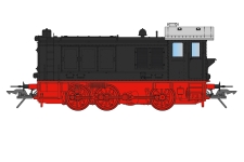 Lenz 40110 - 0 - Diesellok V 36.1-2, DB, Ep. III